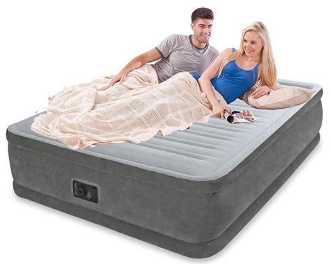 Intex airbed - 24. INTEX Dura Beam Prestige Airbed With Fastfill USB Pump Twin Size PVC Light/Dark Grey 191 X 99 X 30cm …. AED 139. 174 20% Off. 5.0. 1. iDOO iDOO Air Bed Inflatable Double Mattress with Built-in Electric Pump, 152 x 203 x 46CM Queen, 3 Mins Quick Self-Inflation/Deflation Air Mattress, Portable Blow Up Bed for Camping Travel Home, 295kg …